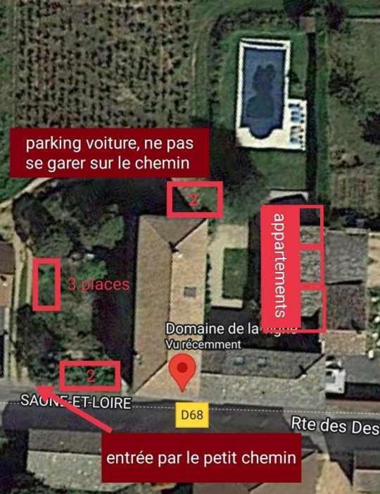Au Coeur Des Vignes Chenas Du Beaujolais Daire La Chapelle-de-Guinchay Dış mekan fotoğraf